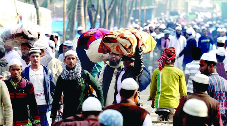 Devotees started arriving on the bank of Turag river in Tongi to join the first phase of the second largest congregation of Muslim Ummah, scheduled to begin today.