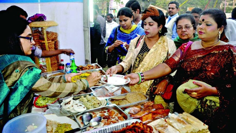 Jatiya Pitha Parishad organised a cake festival at the Shilpakala Academy premises on Friday.