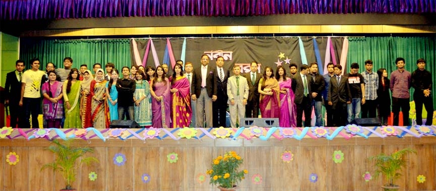 Bangladesh University of Professionals (BUP) organized a 'Freshers' Welcome Ceremony' for its newly enrolled students under the academic year 2014 at the Bijoy Hall of the university on Monday. BUP Vice- Chancellor Major General Sheikh Mamun Khaled was