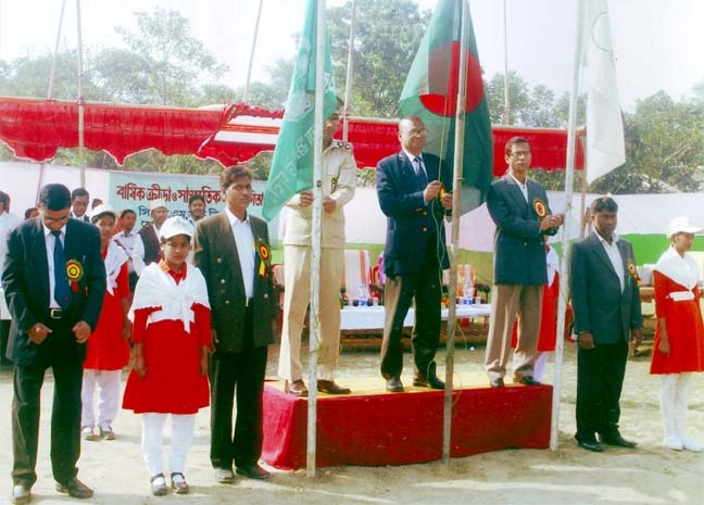 The prize-giving ceremony of sports and cultural competition of CJM High School was held in Chittagong yesterday.