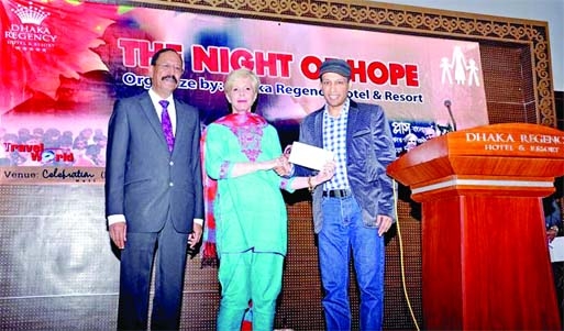 Distinguished guests participated in a programme on 'The Night of Hope' with Shishu Palli Plus organised recently by Dhaka Regency in the city.