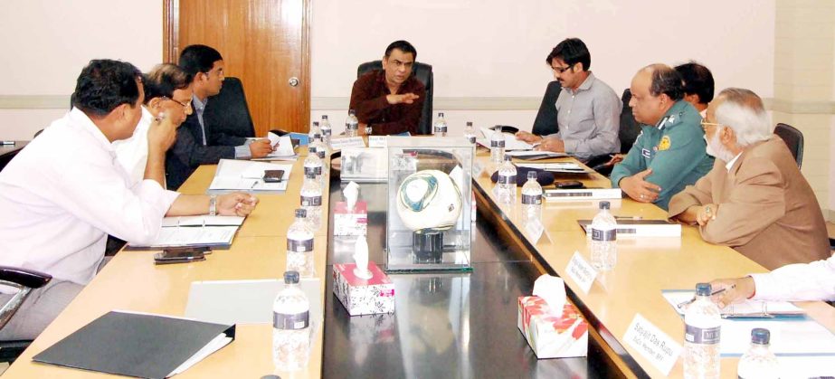 President of Bangladesh Football Federation (BFF) Kazi Salahuddin presided over the emergency meeting of the Executive Committee of BFF at the BFF House on Monday.