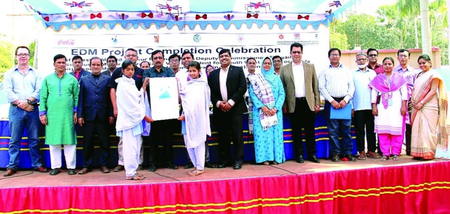 Coca-Cola and Urban Partnerships for Poverty Reduction (UPPR) has launched the first water and sanitation project 'Bangladesh-School-Led Wash Initiatives in Urban Slums', under the 'Every Drop Matters' initiative in Tangail on Sunday. SPACE, a nationa