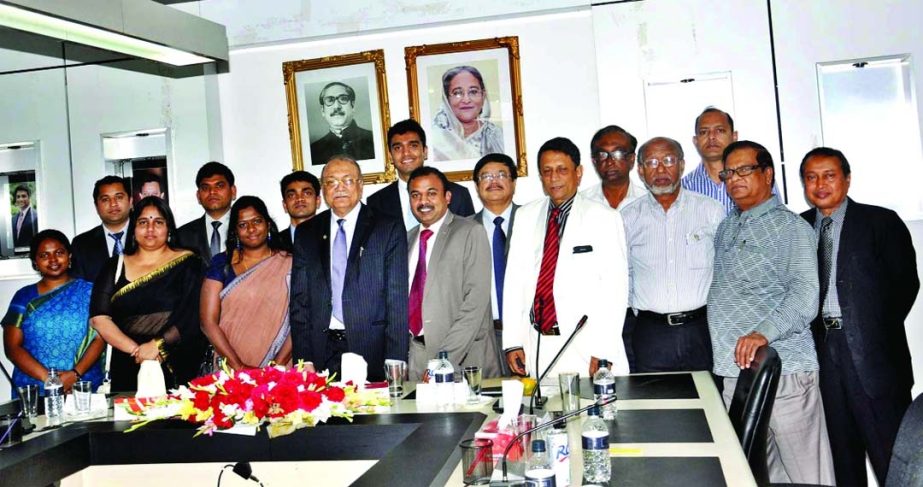 An 8-member team of Indian Foreign Service led by Bijoy Selvaraj, First Secretary (Commercial) of High Commission of India in Dhaka met with Kazi Akram Uddin Ahmed, President of the Federation of Bangladesh Chambers of Commerce & Industry (FBCCI) at FBCCI