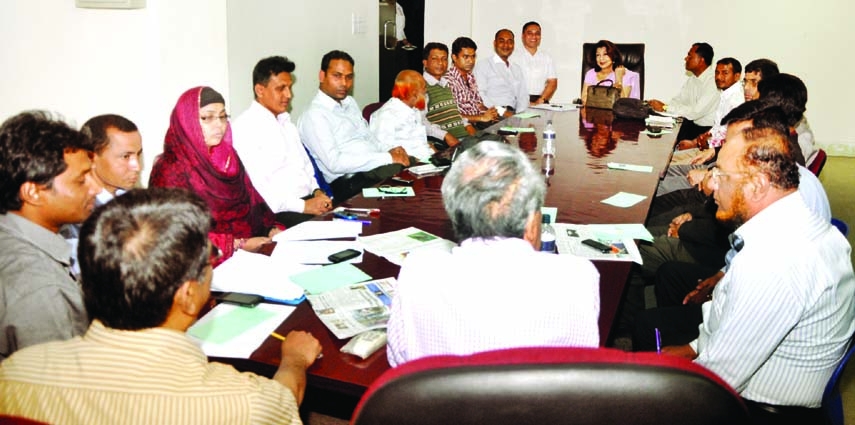 The conference of District Correspondents of Dhaka Division of The New Nation was held at its Conference Room on Saturday. The Chairperson of the daily Saju Hosein attended the conference as the Chief Guest. Members of various departments of The New Natio