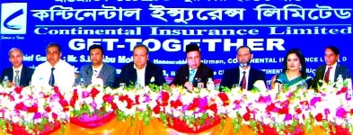 The Narayangonj Branch of Continental Insurance Ltd organized a get-together at Narayangonj Club recently. Mohd Jahangir Hossain, vice chairman of the company, was the chief guest at the function chaired by Md Hashmat Ali, managing director of the company