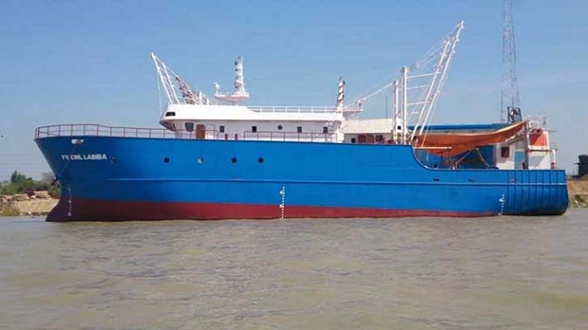 High profile fishing trawler built by FMC Dockyard Ltd recently.