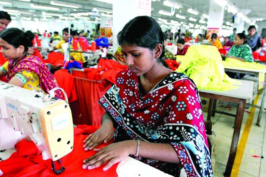 Mukhta Mollah, 19, is one of the 350 factory workers at Beauty Garments Pvt. Ltd. She earns $20 working eight hours or longer a day, six days a week. Although her salary may not amount to a lot, working in the factory has given her a measure of independen
