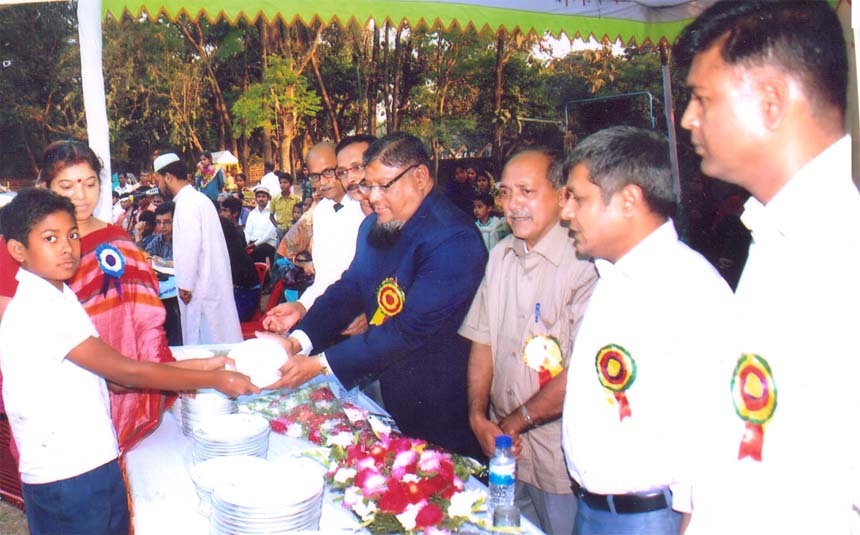 Annual sports competition of Bangladesh Railway Employees Girls' High School was held in Chittagong recently.