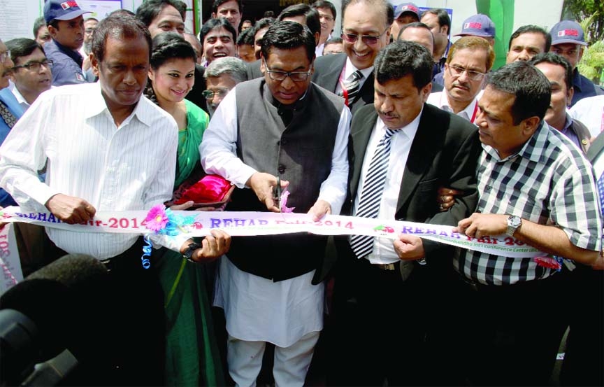 The REHAB Fair-2014 formally opened at the Bangabandhu International Conference Centre in the city on Thursday.