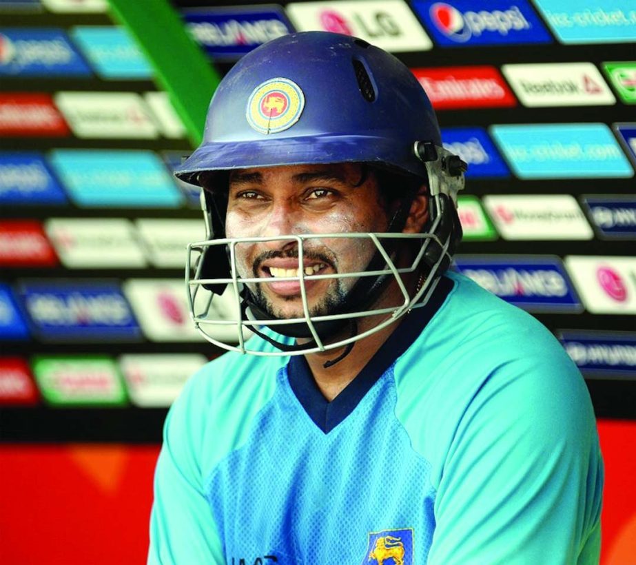Sri Lankan cricketer Tillakaratne Dilshan waits for his turn to bat in the nets during a training session of the ICC World Twenty20 tournament at the Zahur Ahmed Chowdhury Stadium in Chittagong on Friday. Sri Lanka meet south Africa today.