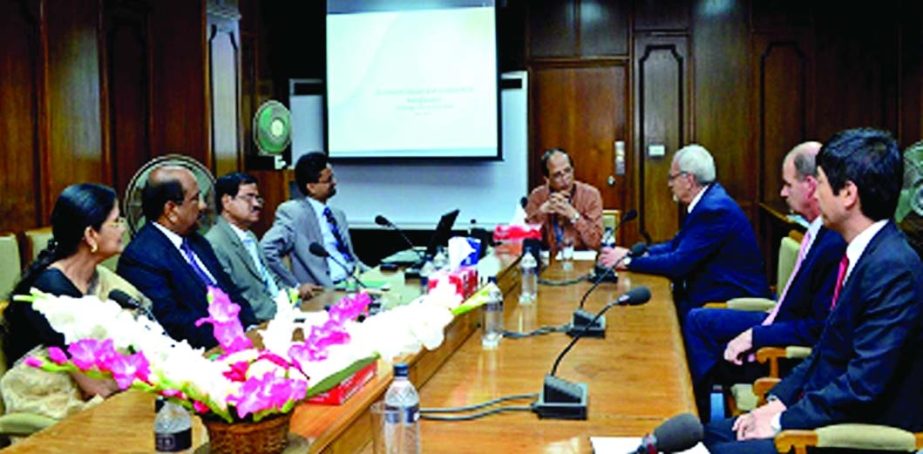 Philip Le Houerou, Regional Vice President of World Bank for South Asia called on Dr Atiur Rahman, Governor of Bangladesh Bank at BB's head office in the city on Wednesday.