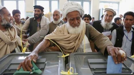 Voters were choosing from among eight candidates.