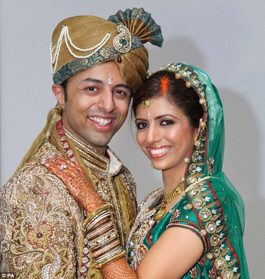 Shrien Dewani is pictured with his wife, Anni. Internet