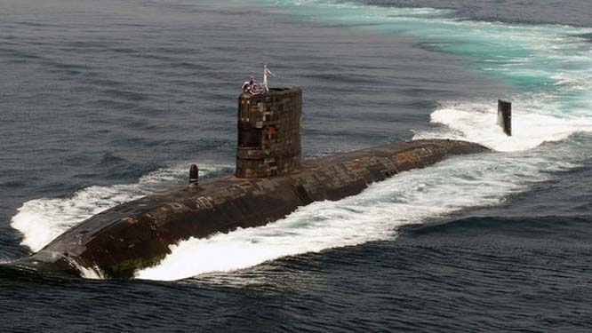 The UK is also aiding the search with nuclear submarine HMS Tireless.