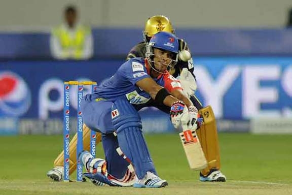 JP Duminy scored 52 off just 35 balls to take Delhi to a four-wicket win over Kolkata in their IPL match in Dubai on Saturday.