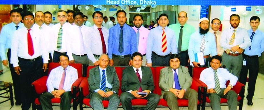 SEVP and Head of Internal Control and Compliance Division of Prime Bank Md. Anwarul Islam inaugurating a workshop on 'Prevention of Money Laundering & Terrorist Financing' in Jessore organized by the bank recently. Deputy Chief Anti-Money Laundering and