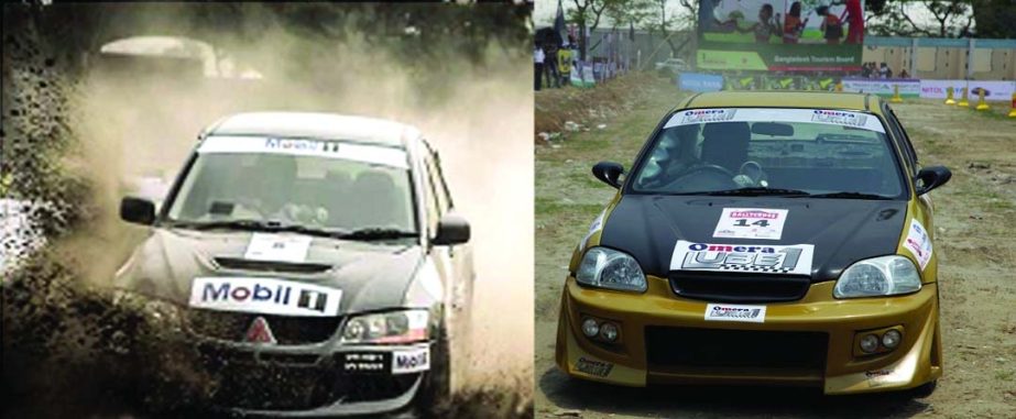 Mobil and Omera teams of MJL Bangladesh Limited successfully completed sports competition "Rally Cross Championship"" at Agargaon in the city recently."