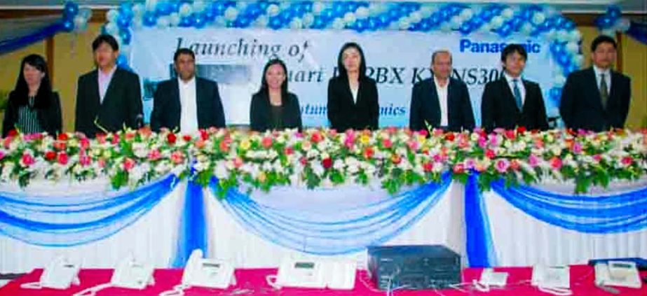 Quantum Electronics Ltd in association with Panasonic Systems Asia Pacific Singapore and Panasonic System Networks Co Ltd Japan launching developed Smart IP PBX NS300 in Bangladesh to cater to the needs of small and mid-level businesses that wish to reap
