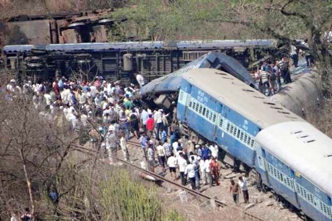 At least 9 people were killed and 30 injured when a passenger train derailed on Konkan Railway route in Maharashtra's Raigad district, on Sunday.