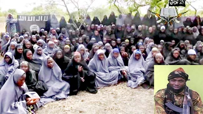 Boko Haram leader Abubakar Shekau uses the videos of missing Nigerian schoolgirls to call for imprisoned Boko Haram prisoners to be freed.