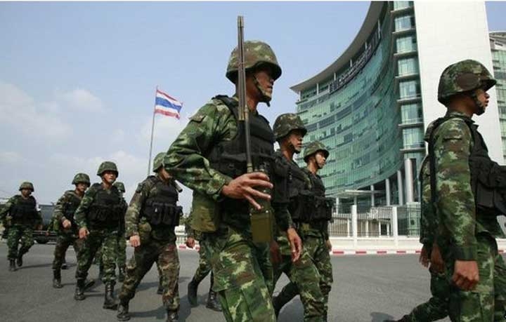 Thailand's army declares martial law, says not a coup