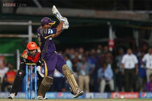 Pathan's 22-ball 72 blew away Hyderabad as KKR chased down the 161-run target in 14.2 overs on Saturday to seal the second place in the points table ahead of the playoffs.