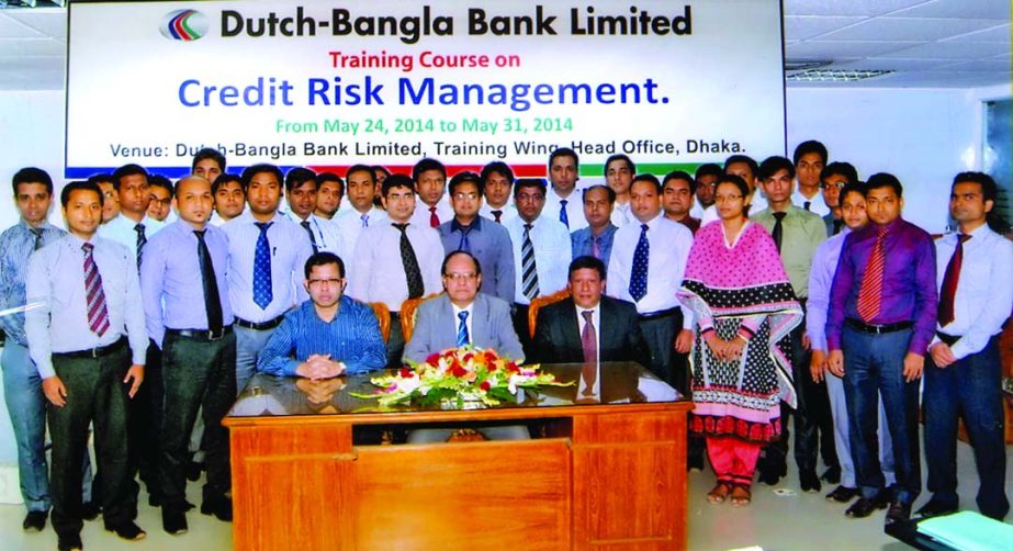 KS Tabrez, Managing Director of Dutch-Bangla Bank Limited, graced the closing ceremony of week-long training course on Credit Risk Management and distributed certificates among the participants at head office of the bank on may 31.