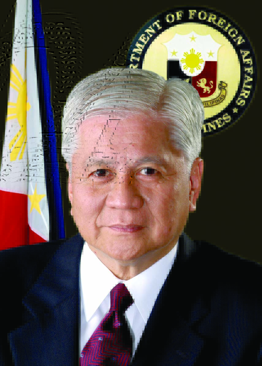 2014 National Day_Photo of Philippine Foreign Secretary Albert F. Del Rosario