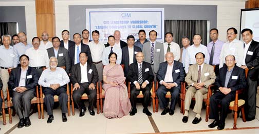 Participants in CEO leadership workshop held in Chittagong recently.