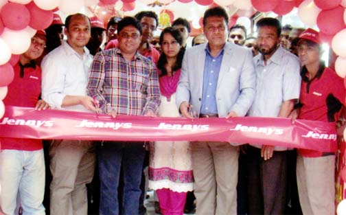A new outlet of Jennys, an international brand shoe was opened at IFCO Complex CVA Avenue in Chittagong recently.