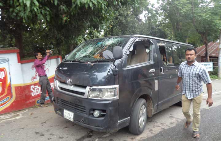 CHT Commission convoy attacked