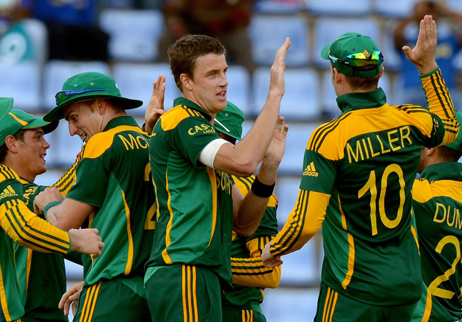 Morne Morkel dismissed Kumar Sangakkara in the ninth over during the 2nd ODI between Sri Lanka and South Africa in Pallekele on Wednesday. Sri Lanka scored 267 all out in 49.2 overs.
