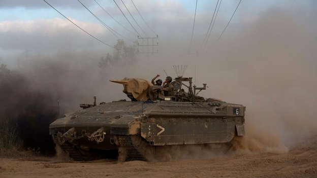 Israel's leader Benjamin Netanyahu has threatened to expand the ground offensive in Gaza