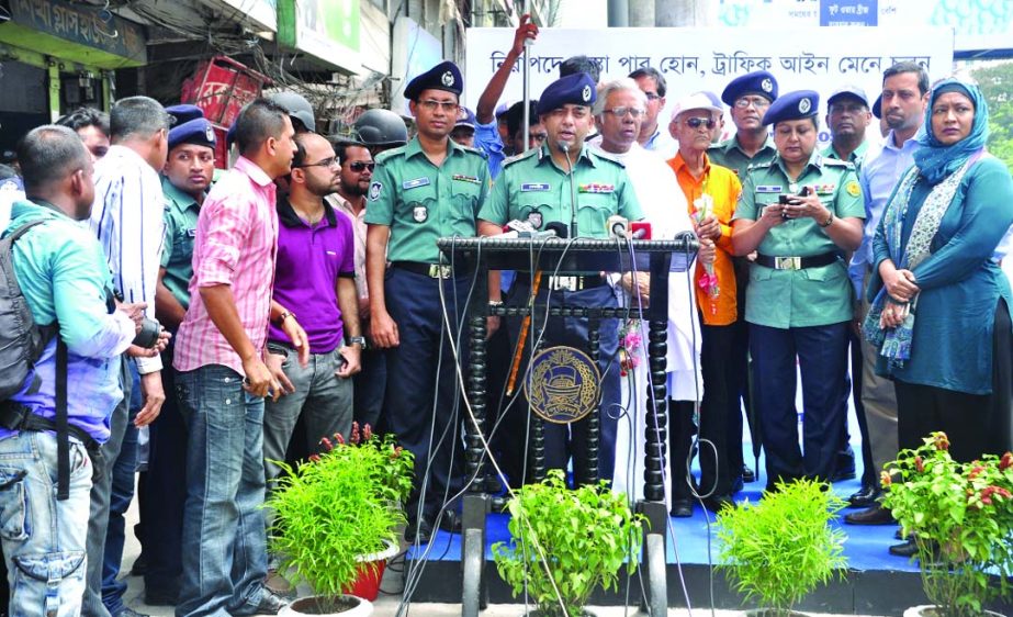 Mentos and Dhaka Metropolitan Police jointly organised on-the-ground event to make people aware of road safety and traffic rules at Banani, in the city to motivate people to follow traffic rules in their daily movement, and specifically to use foot-over-b