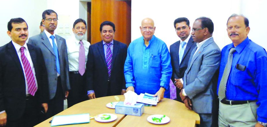A team of the Institute of Chartered Secretaries of Bangladesh (ICSB) led by its president Mohammad Asad Ullah FCS called on Finance Minister Abul Maal Abdul Muhith at Economic Relations Division (ERD) in the city on Wednesday.