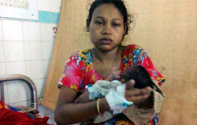 Newborn stolen from DMCH rescued