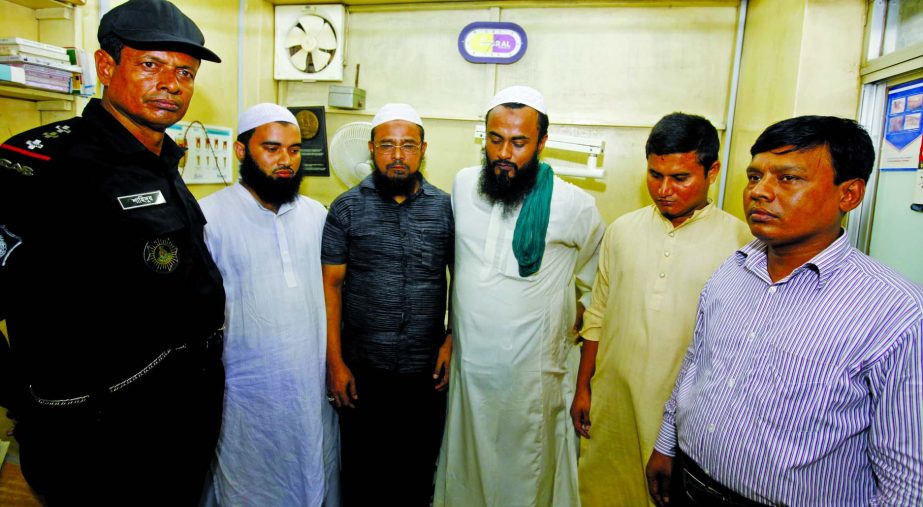 Five fake doctors were sentenced to nine months imprisonment and fined Tk 1 lakh each by Magistrate of a mobile court A H M Anwar Pasha in a drive in the city's Karwan Bazar area on Thursday.