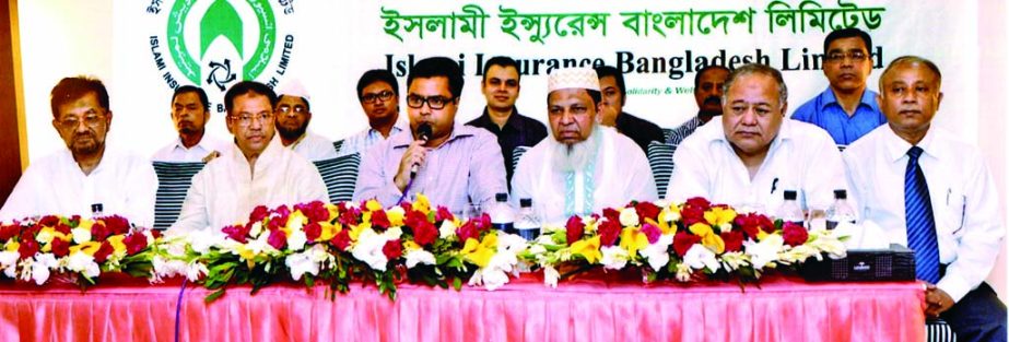 Mohammad Sayeed, Chairman of Islami Insurance Bangladesh Limited, inaugurating 'Half-Yearly Conference of Branch Managers-2014' of the company at a city hotel recently.