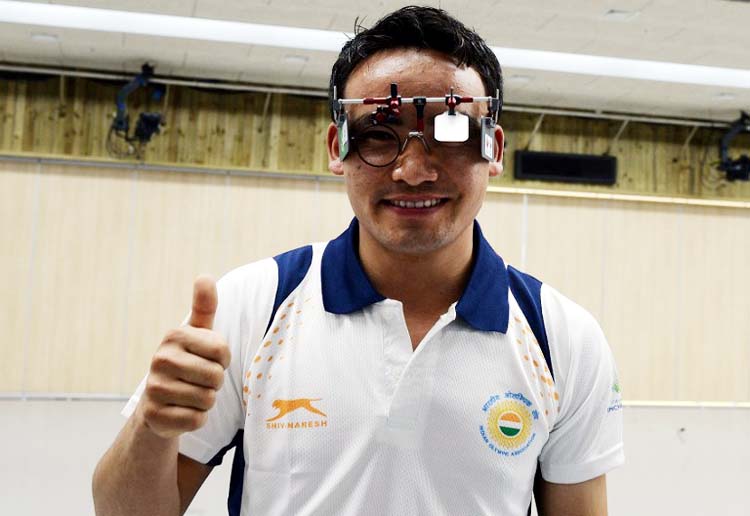 India's Jitu Rai, after winning the men's 50m pistol individual final of the 2014 Asian Games on Saturday.