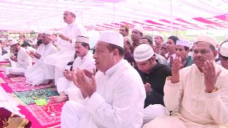 BARISAL: Eid congregation was held at Hemayet Uddin Eidgah Maidan in Barisal on Monday.