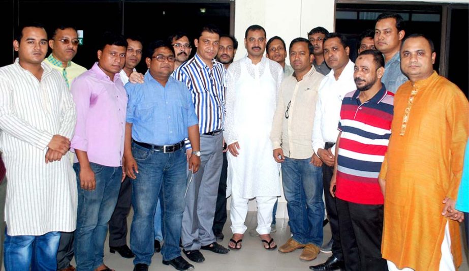 Leaders of Jatiya Professional League met with Chittagong City Awami League General Secretary A J Nasir at Chittagong yesterday.