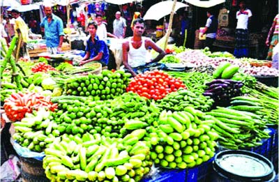 SYLHET: Plenty winter vegetable supply found in a local market in Sylhet on Sunday.