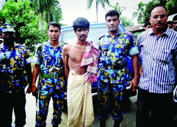 MYMENSINGH: Nipun Chandra Saha a drug trader was arrested in Mymensingh recently.
