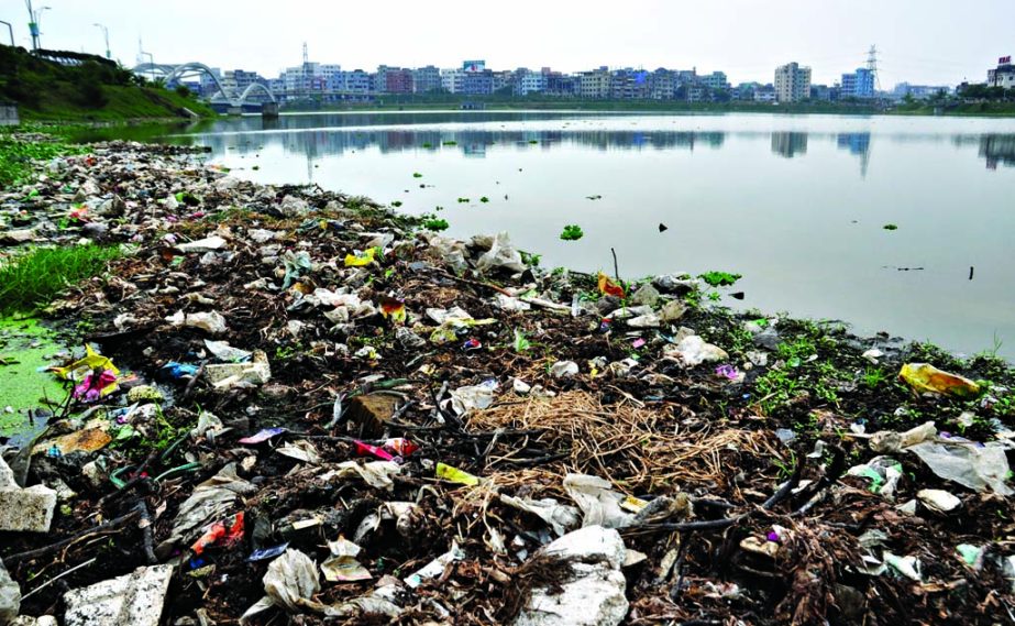 The billion taka Hatirjheel Project was constructed with a view to connect the eastern and western parts of Dhaka, improve its drainage and sewerage system as well to fill up the dearth of amusement center in the city. But indiscriminate dumping of househ