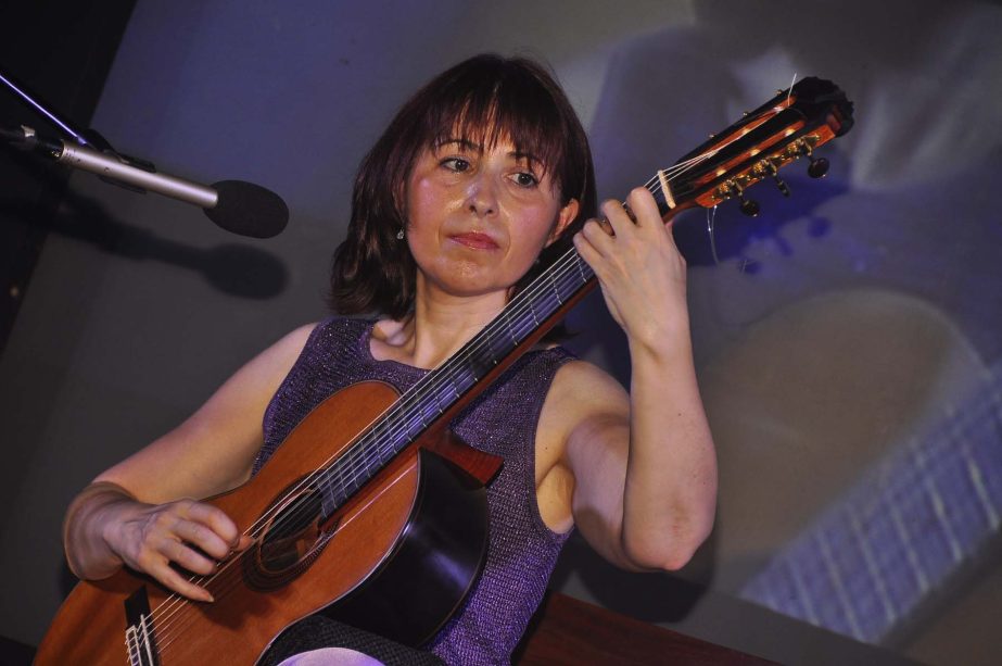 Margarita Escarpa performs in the programme