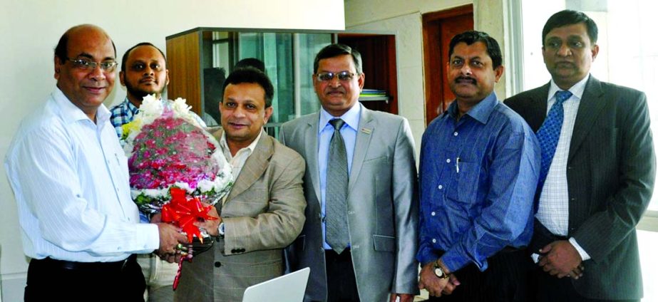 A delegation of the Institute of Cost and Management Accountants of Bangladesh (ICMAB) headed by President Mohammed Salim FCMA called on Shyam Sunder, Secretary of Information and Communication Technology Division at the latter's office recently.