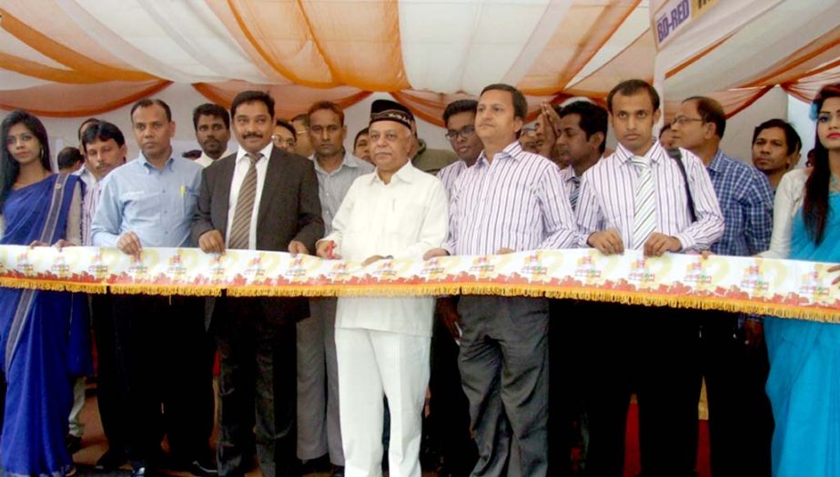 CCC Mayor Alhaj M Monzoor Alam inaugurating BD-RED Fair at Chittagong yesterday.