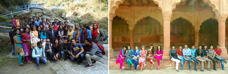 Students & Teachers at Study Tour