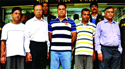 A DGM of Biman and its three officials were among five arrested from the city's Uttara and Bashundhara areas by the DB police for their alleged involvement in gold smuggling on Wednesday.